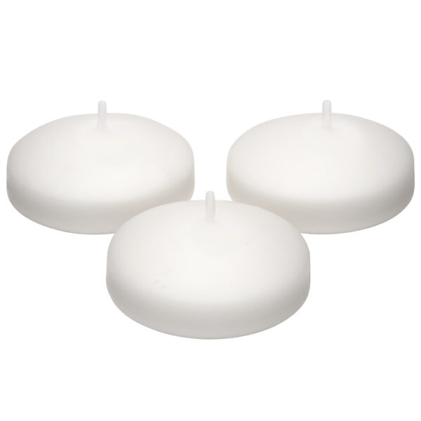 2.25" White Floating Candles